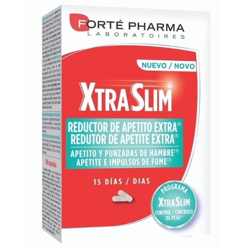 Forté Pharma XtraSlim Reductor de Apetito 60 Cápsulas