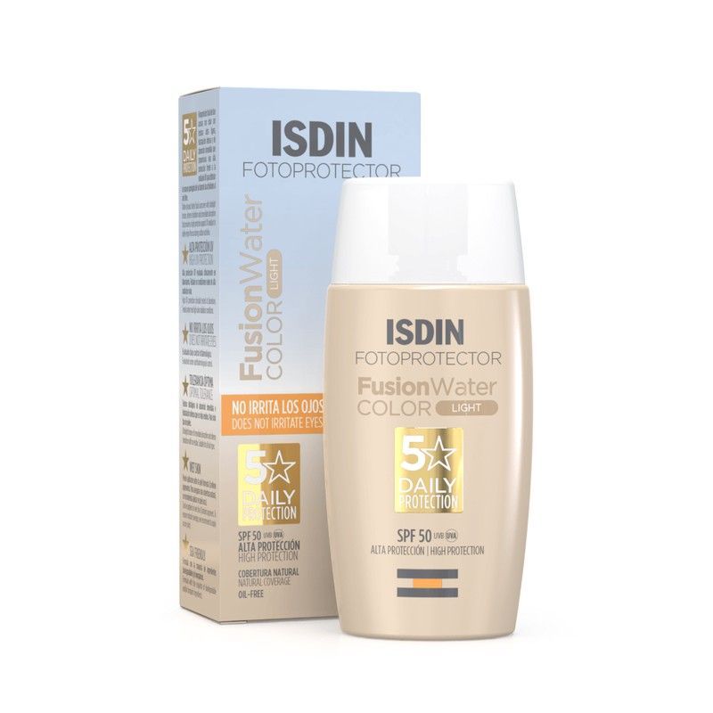 Fotoprotector Isdin Fusion Water Color Light SPF50 50 ml