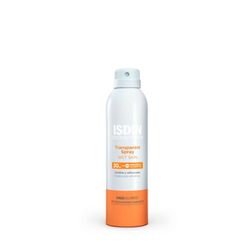 Fotoprotector Isdin Transparent Spray SPF30 250 ml