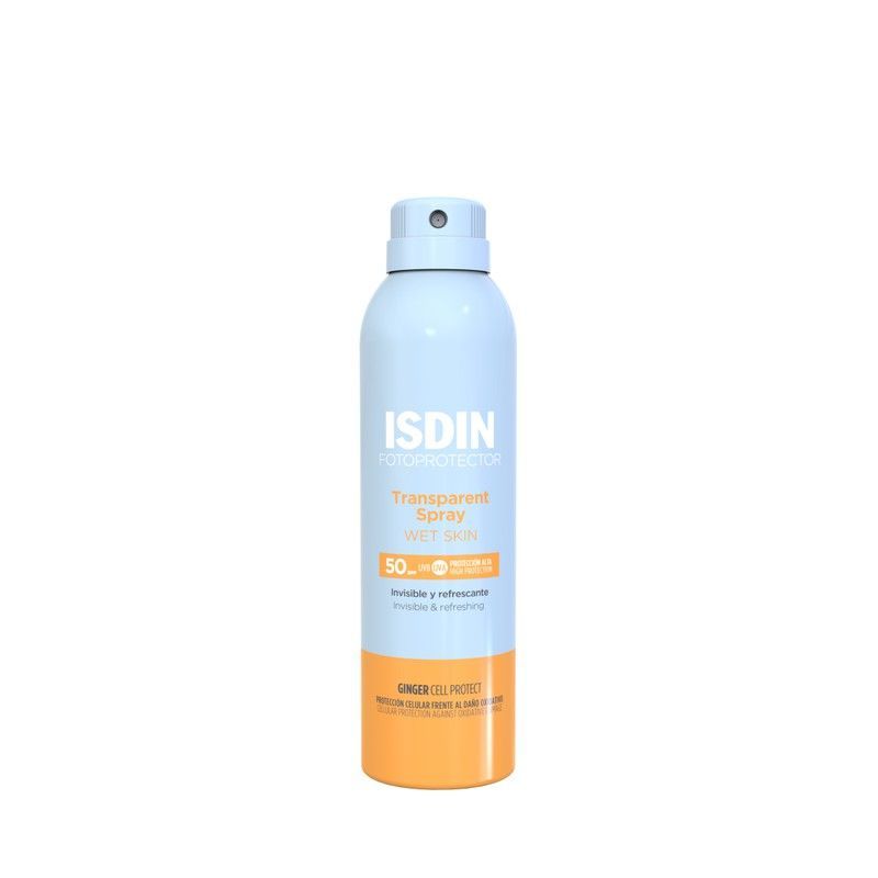 Fotoprotector Isdin Transparent Spray Wet Skin SPF50 250 ml