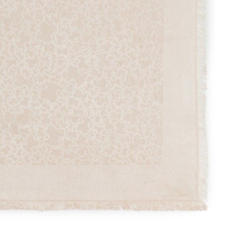 Foulard Tous Kaos mini jacquard Beige