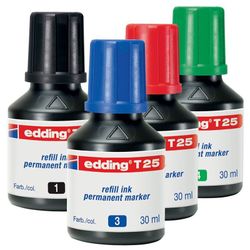 Frasco 30 ml. tinta permanente Edding T25