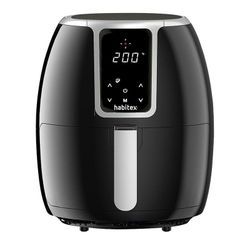 Freidora de aire HABITEX CC485D 1300/1500W 3,7 L Panel digital, 7 programas. Ref. 1450Y485