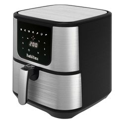 Freidora de aire HABITEX CC49055 1600/1800W 5,5 L Panel digital, 7 programas. Ref. 1450Y490