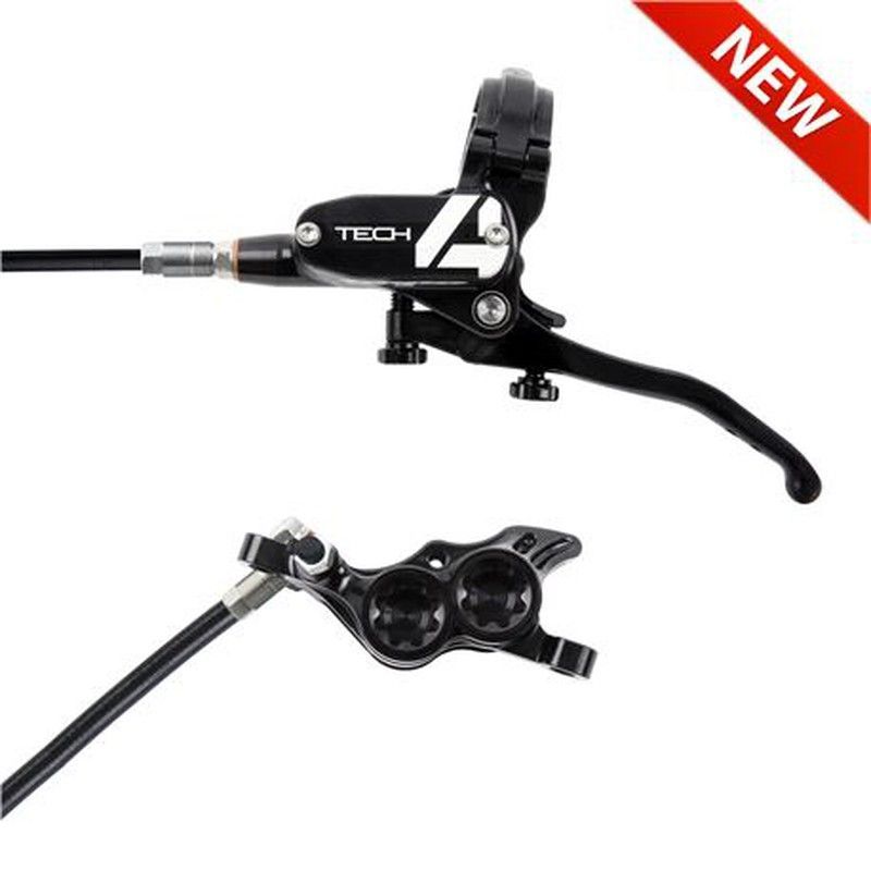🔥 Freno Hope Tech 4 E4 Delantero Negro – Potencia y Control Profesional 🚴‍♂️🖤