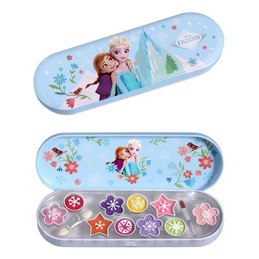Frozen Maquillaje Estuche Metalico