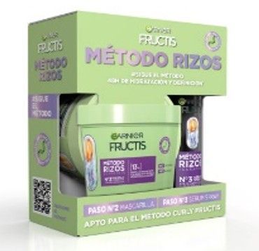 Fructis Metodo Rizos Cofre Serum + Masca