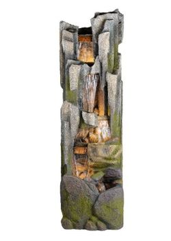 Fuente de Rocas de Poliresina de Alto Voltaje para Exterior L49-W63-H200