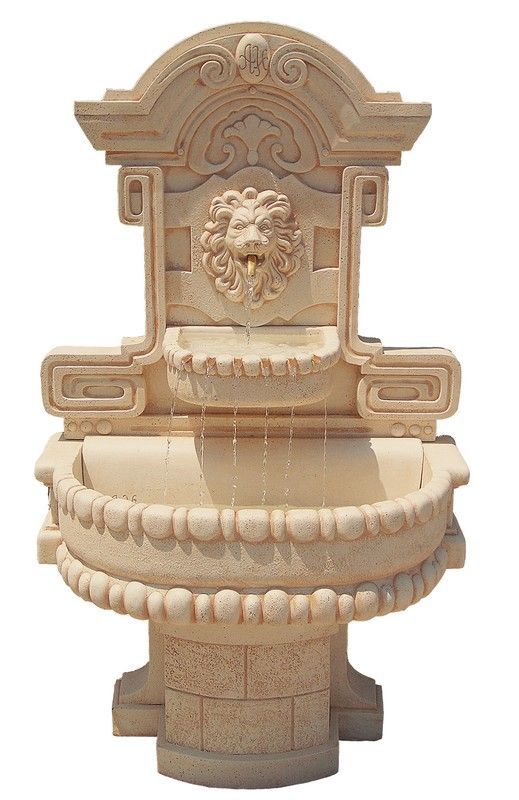 Fuente jardín Castillo 177x100x60 cm Verniprens