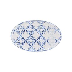 Fuente oval Tiles 25x16cm