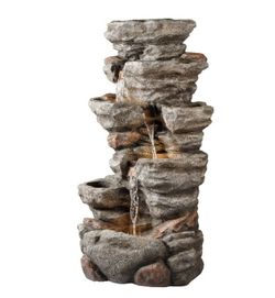 Fuente Poliresina de Roca  L43-W70-H130