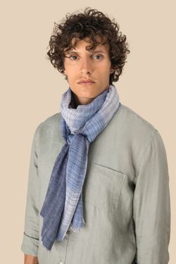 Fular a rayas unisex