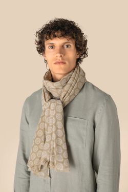 Fular con estampado unisex