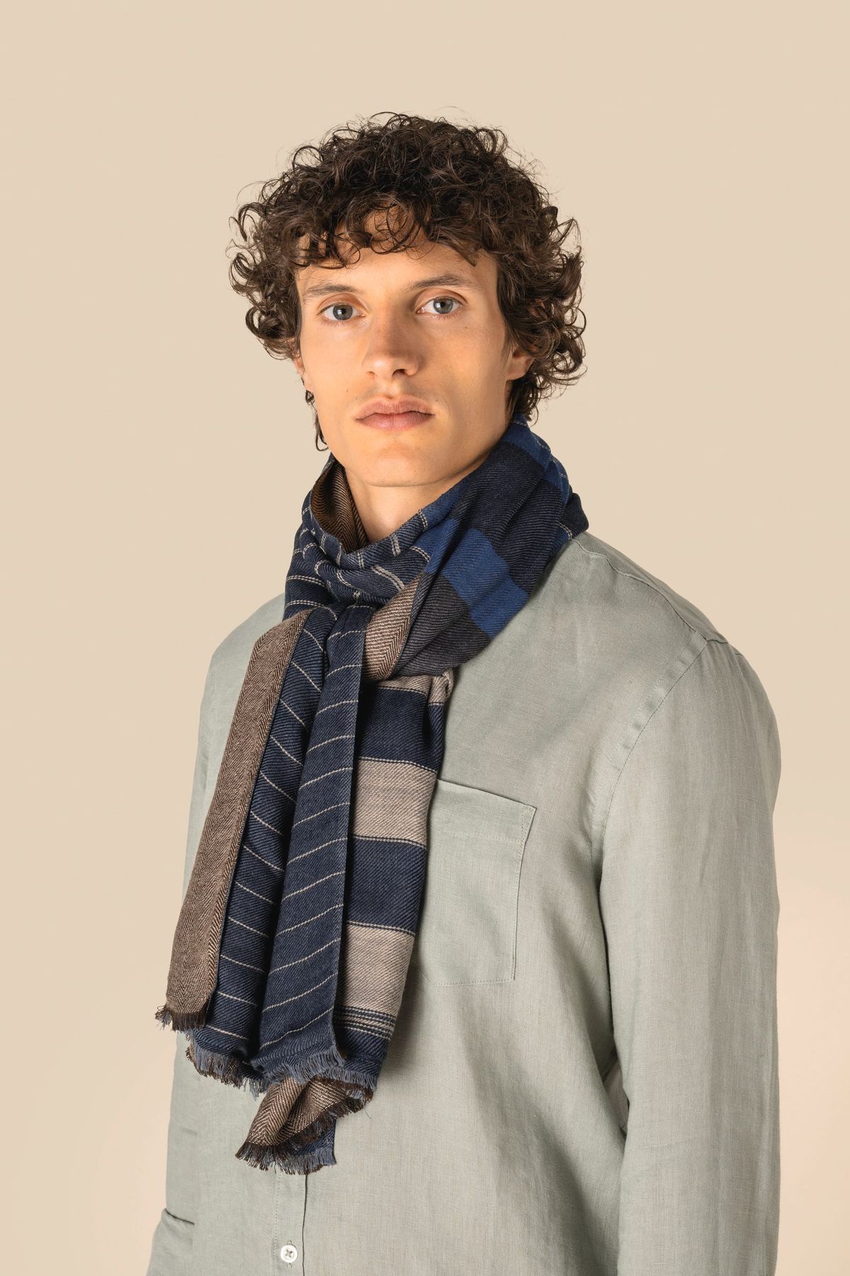 Fular reversible unisex