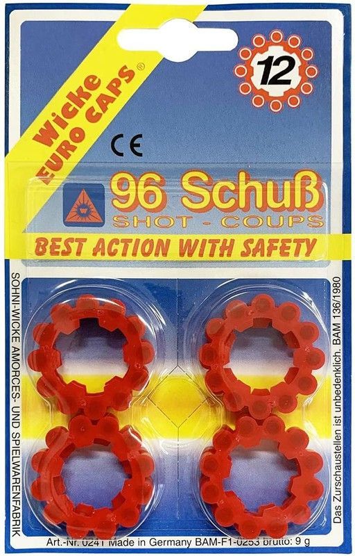 Fulminantes 8 aros de 12 tiros Gonher