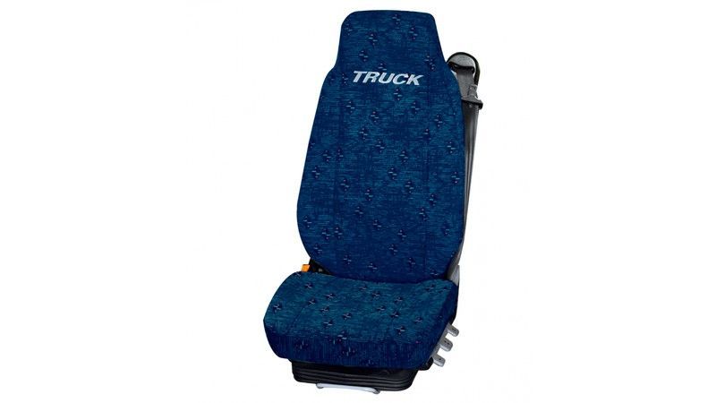 Funda 1 asiento camion tejido color azul Cargo Star
