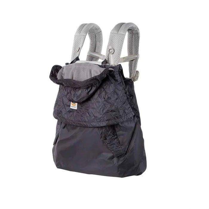 Funda de invierno Ergobaby portabebes gris carbón