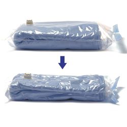 Funda de plástico con válvula de vacio serie Space Line. Funda Plast.Valvula Vacío 70X115Cm.