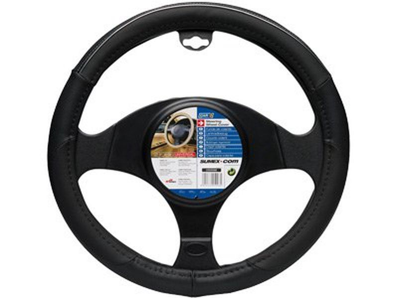 Funda de volante color line negro