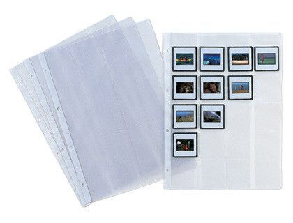 Funda Diapositiva Folio 2481 -4 Taladros -Para 20 Diapositivas