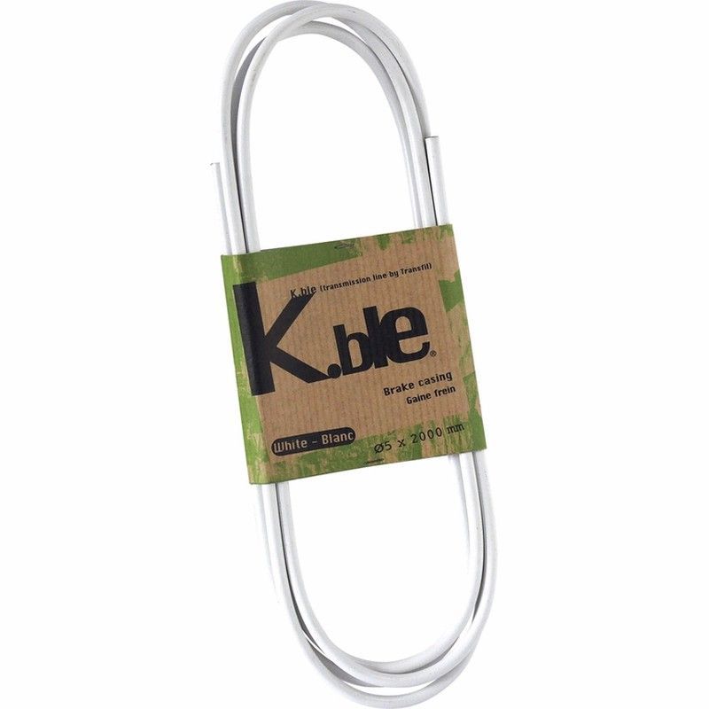 Funda freno con teflon 2000 mm blanco