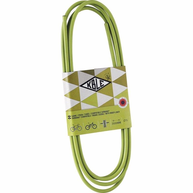 Funda freno con teflon 2000 mm verde