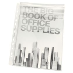 Funda fuelle con solapa capacidad 20 mm (Bolsa 5). PP 180 micras. Multitaladro. DIN A4. 11 taladros