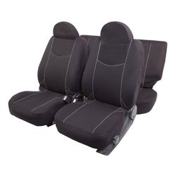 *FUNDA INTERIOR DIAMANT POLIESTER COLOR NEGRO / NEGRO 7 PIEZAS ENVASE BOLSA ( 5 )