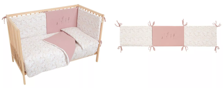 Funda nórdica cuna + Relleno + Protector + Funda almohada Niza21