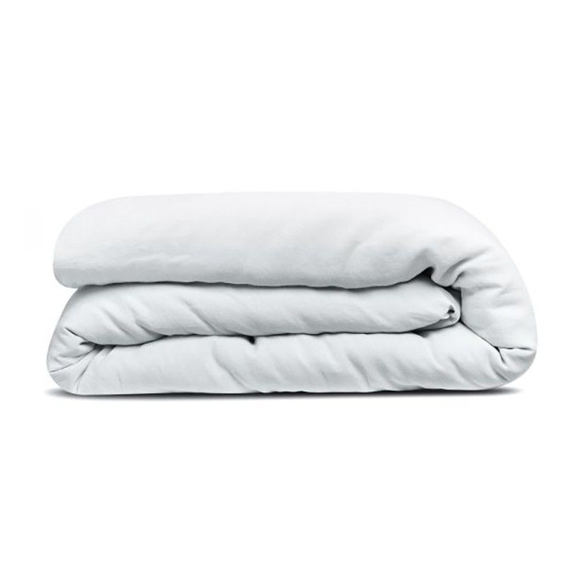 Funda nórdica de cáñamo en blanco | Kala