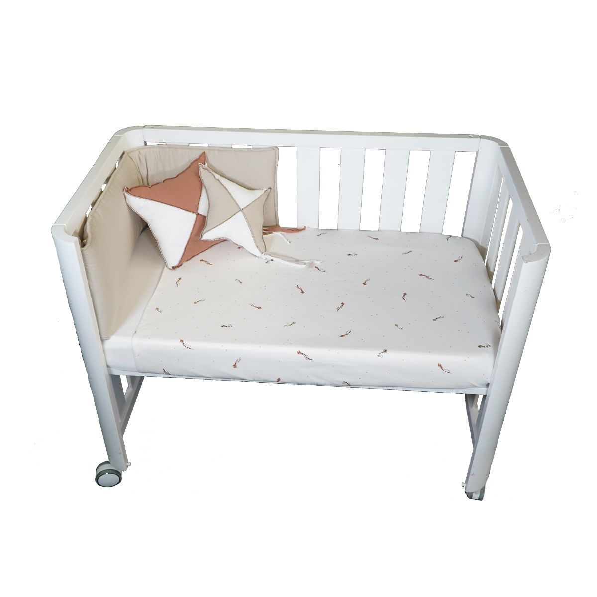 Funda nórdica para minicuna estampada algodón orgánico - Sonpetit