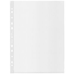 Funda portadocumentos (Caja 100). PP "Piel de naranja" con refuerzo. 70 micras. Esselte Reciclada. DIN A4. 11 taladros