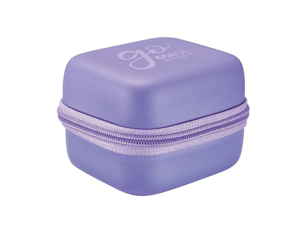 Funda protectora colop para impresora e-mark cierre cremallera color malva