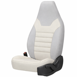 FUNDAS DELANTERAS ESPECIFICA EN CUERO BICOLOR DUCATO 08-  AUTOCARAVANA / ISTANBUL DESIGN