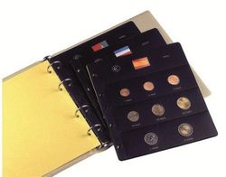 Fundas para colección de monedas. 5 tamaños