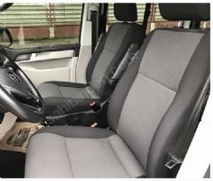 fundas polipiel del. V.W. 2016- TRANSPORTER T6 (asts. 1+1/reposac.: 2/apoyab. solo ast. cond.)