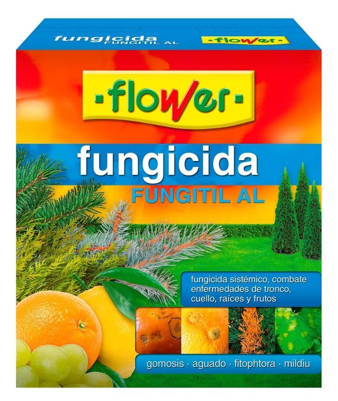 Fungicida césped, fosetil, también para amarronamiento y secado de cipreses