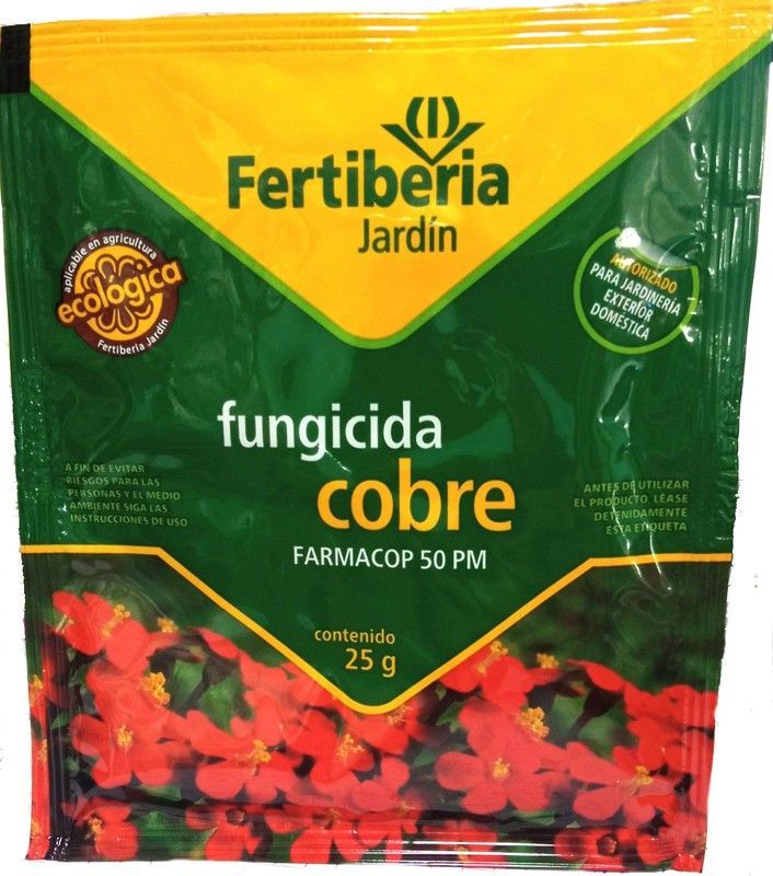 Fungicida Cobre ecológico-sobre 25gr