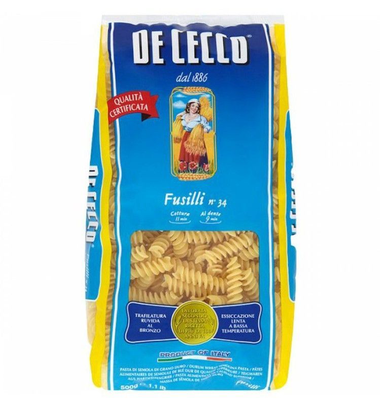 Fusilli 500g de cecco