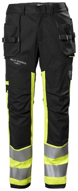 Fyre Cons Pant Cl 1 Helly Hansen Hi Vis Yellow/Ebony