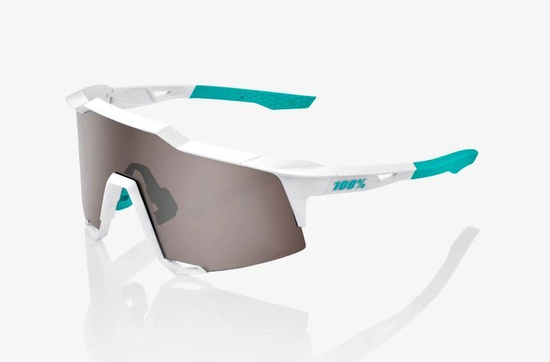 Gafas 100% Speedcraft Bora hansgrohe Team White Hiper Silver Mirror Lens