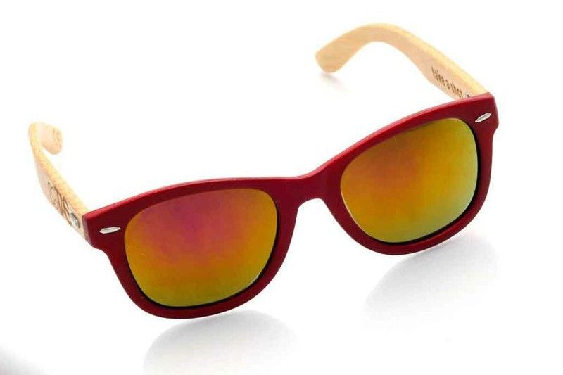 Gafas de bambu - Red