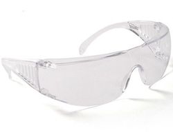 Gafas de visita facial entero de policarbonato