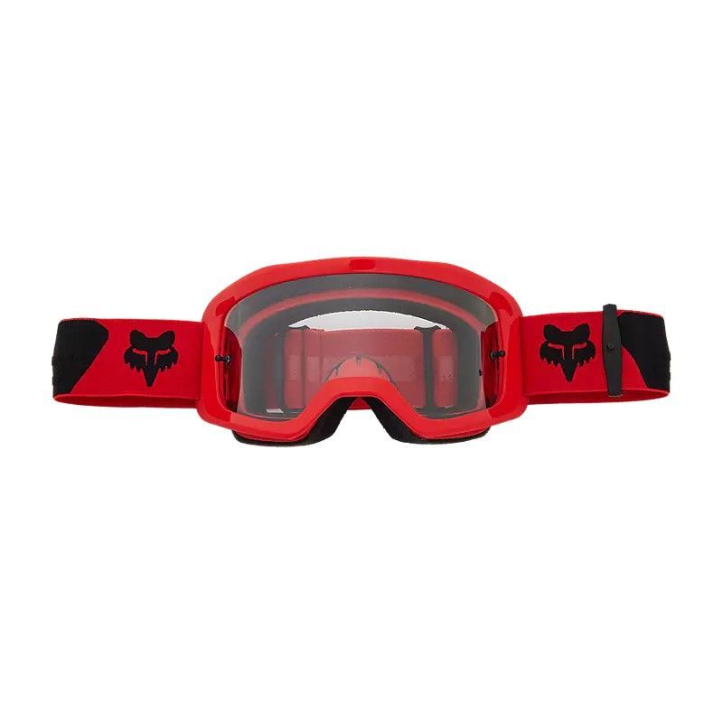 Gafas Fox Main Core Rojo Fluorescente – Estilo Audaz 🔥 y Visión Clara para tus Aventuras Off-Road