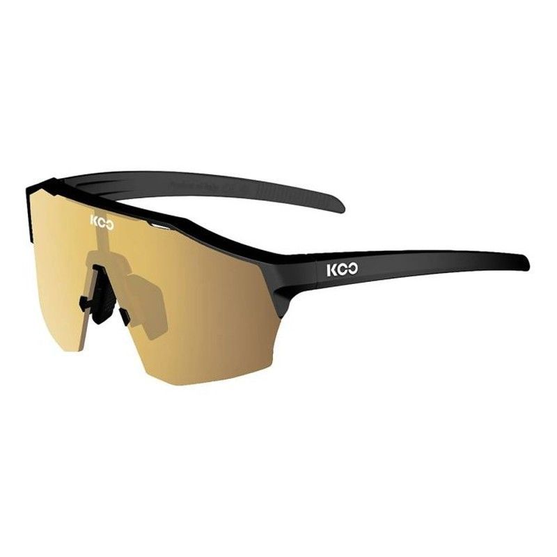 Gafas KOO Alibi Large Black Matt con lente Gold Mirror