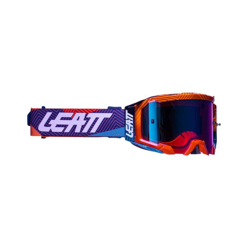 😎🚵‍♂️ Gafas Leatt Velocity 5.5 Iriz Neón Naranja Azul Uc 26%