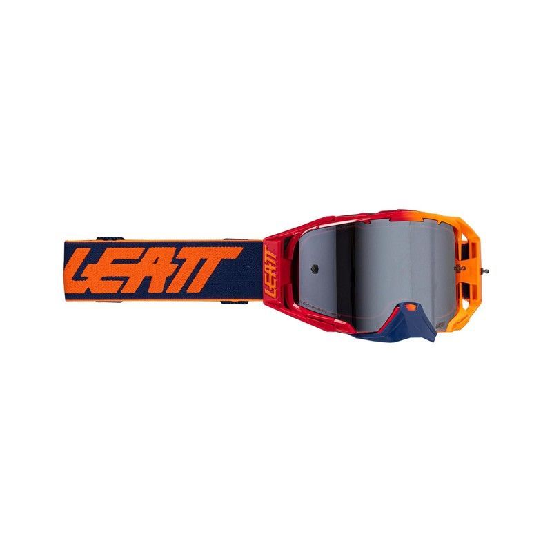 🔥🕶️ Gafas Leatt Velocity 6.5 Cryztal Iriz Flame Platinum – Rendimiento, protección y diseño de alto impacto