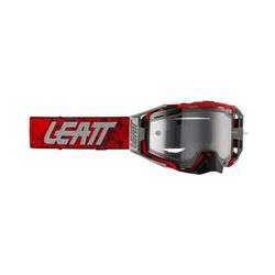 🕶️🔴 Gafas Leatt Velocity 6.5 Enduro JW22 Rojo Transparente – Visión y protección de alto rendimiento para el ciclista extremo