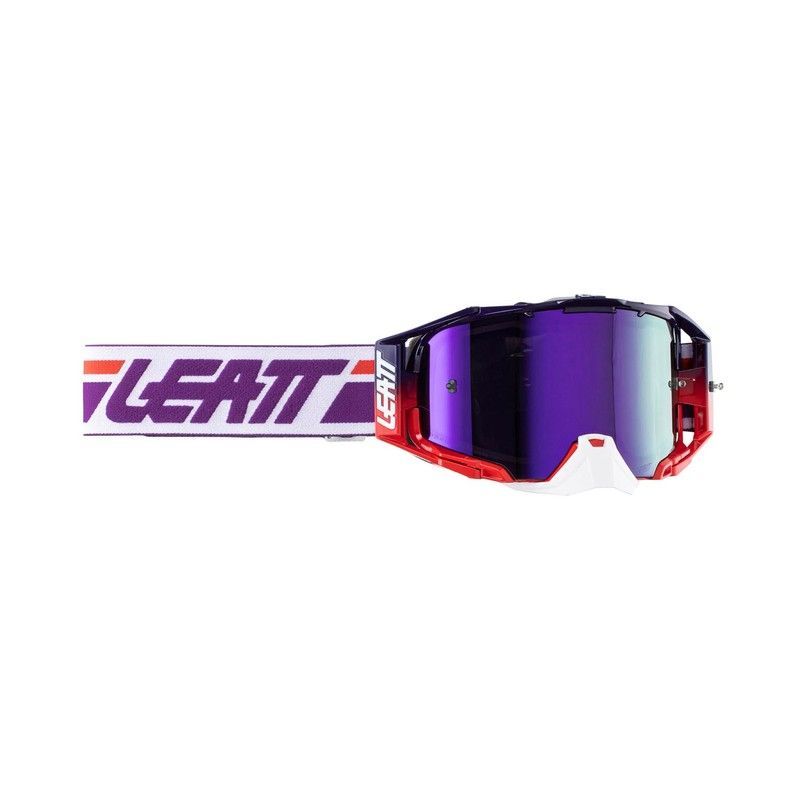 🕶️💜 Gafas Leatt Velocity 6.5 Iriz SunDown Purple – Estilo radical, visión sin concesiones