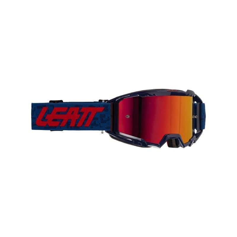 🕶️🌟 Gafas Leatt Vizion 3.5 Iriz Azul Rojo – Máxima claridad y estilo